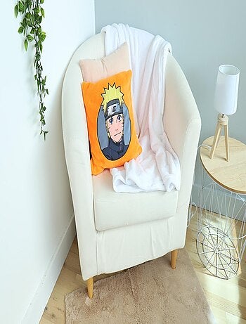 Coussin Plaid Polaire Naruto Shippuden - 100% Polyester