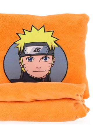Coussin Plaid Polaire Naruto Shippuden - 100% Polyester