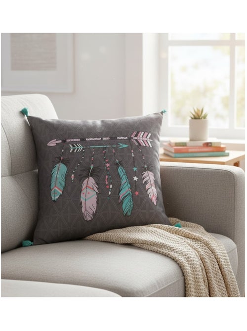 Coussin Plumes été Indien - Kiabi
