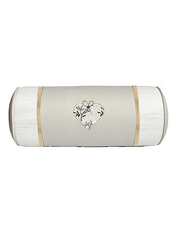 Coussin polochon en coton 20x50 cm AIMEE, par Soleil d'Ocre