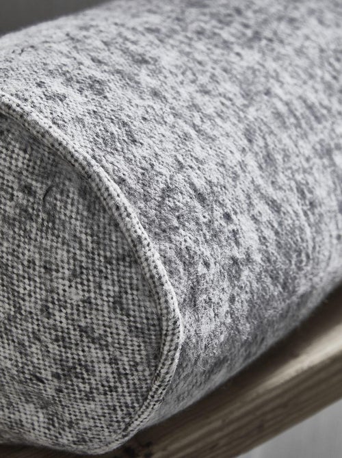 Coussin polochon imprimé 'MOUNTAIN' 'TODAY' - Kiabi