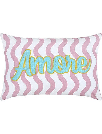 Coussin polycoton amore