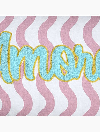 Coussin polycoton amore