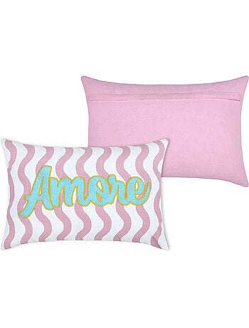 Coussin polycoton amore
