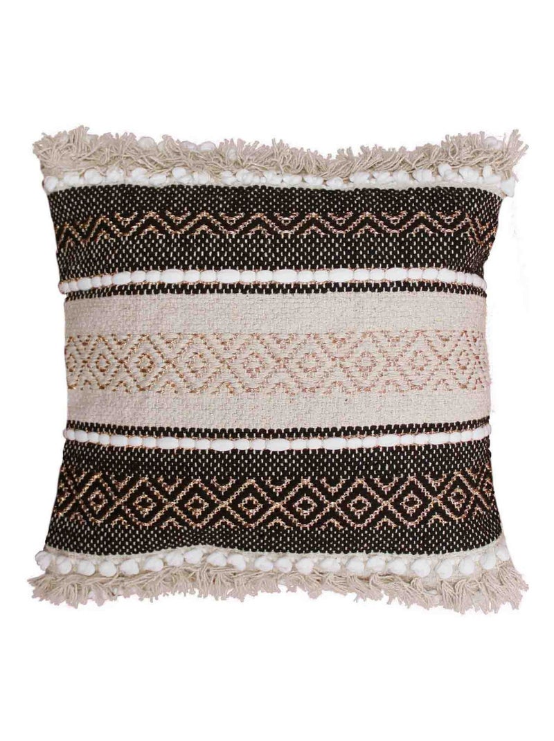 Coussin polycoton Mirage Multicolore - Kiabi