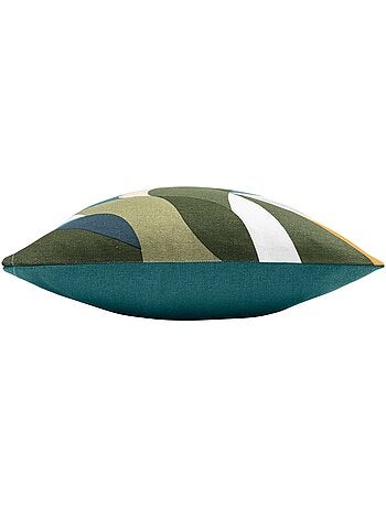 Coussin déhoussable – polycoton – imprimé Swan