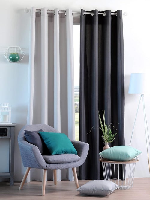Coussin polyester Uni pop color nelson - Kiabi