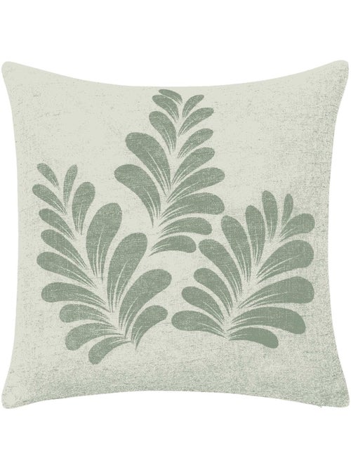 Coussin polylin imprimé feuillage - Kiabi