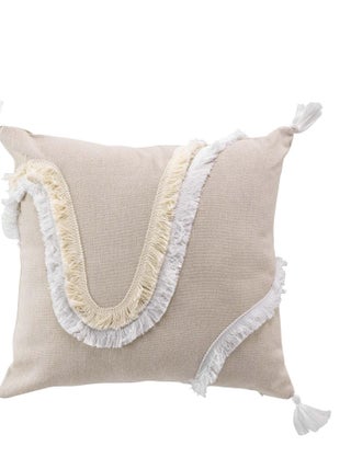 Coussin pompons fantaisie Malorie