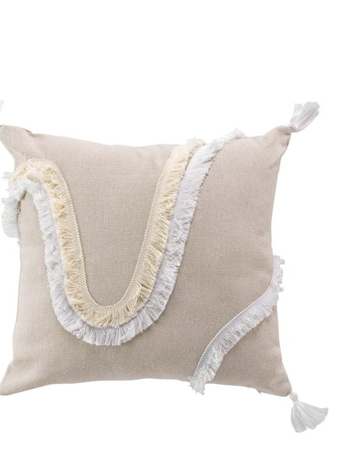Coussin pompons fantaisie Malorie - Kiabi