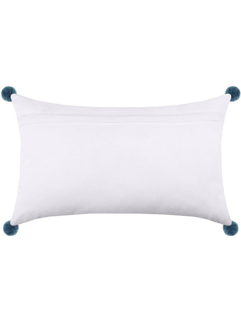 Coussin pompons Zoeline le chat Gris - Kiabi