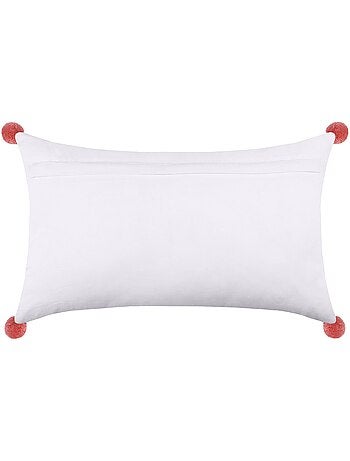 Coussin pompons Zoeline le chat