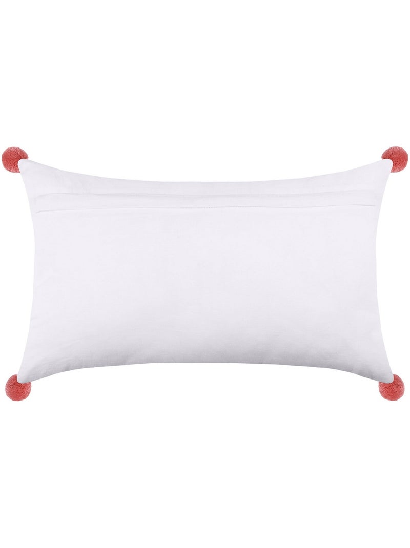 Coussin pompons Zoeline le chat Rose - Kiabi