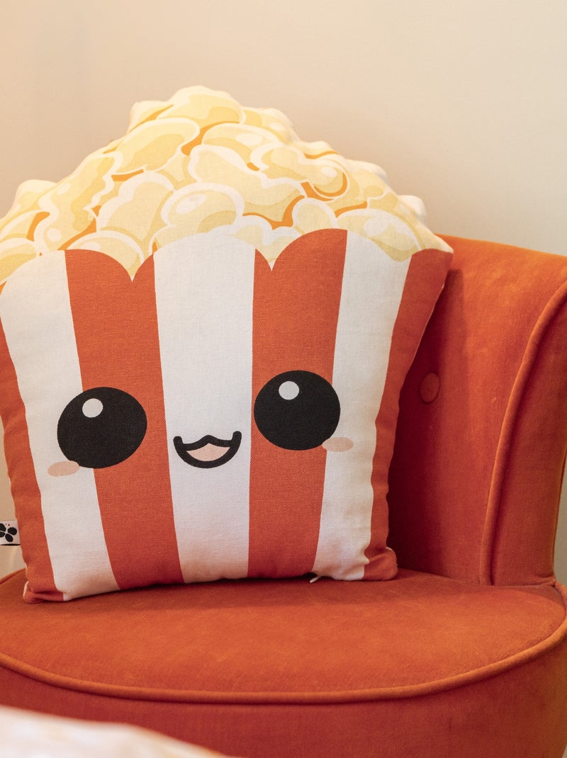Coussin Popcorn Rouge - Kiabi