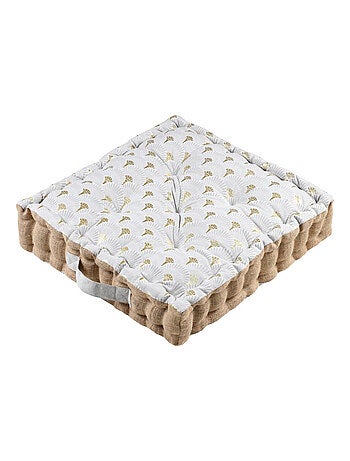 Coussin pouf de sol
