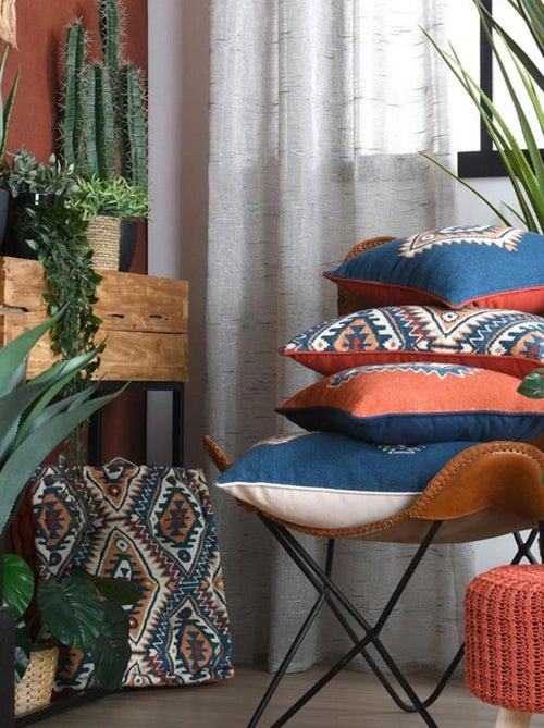 Coussin pouf de sol Louisiane - Kiabi