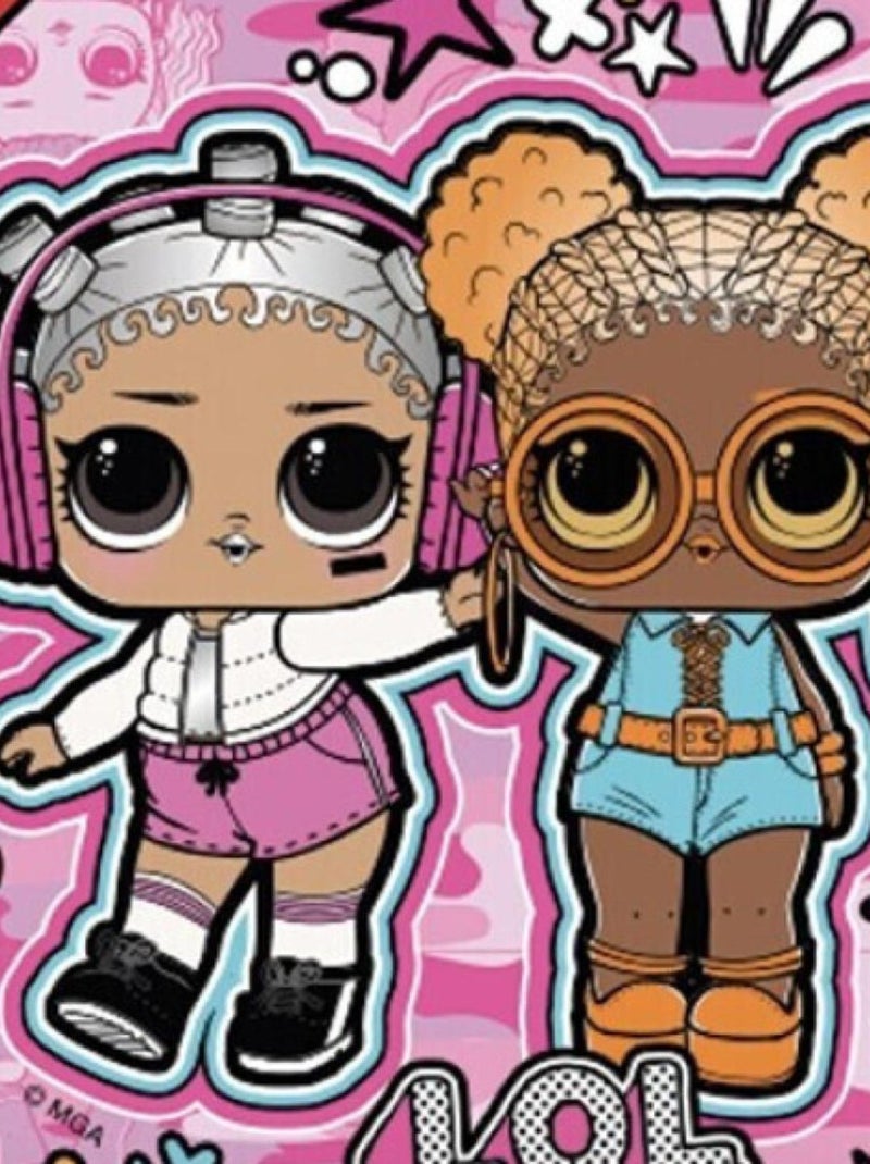 Coussin Poupées LOL - Rose 35x35 cm Rose - Kiabi