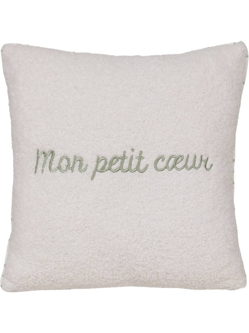 Coussin pour enfant JAIKO Blanc Vert - Kiabi