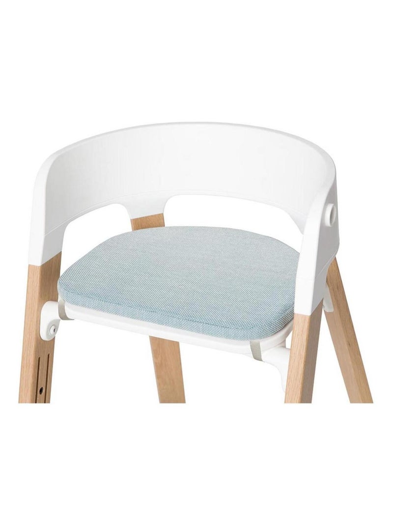 Coussin pour le Baby Set Jade Twill de la chaise Stokke® Steps™ Blanc - Kiabi