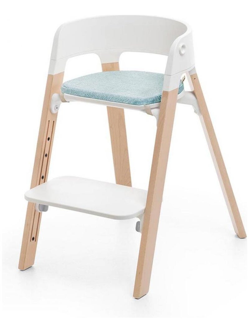 Coussin pour le Baby Set Jade Twill de la chaise Stokke® Steps™ Blanc - Kiabi