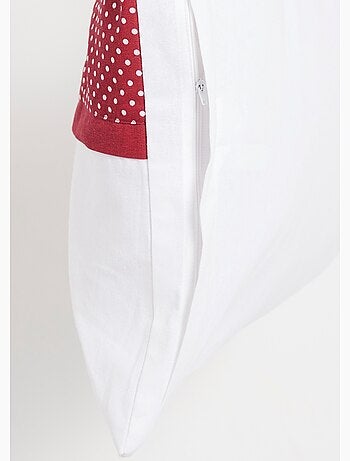 Coussin pour tête de lit, c¿urs et pois - AFIBEL