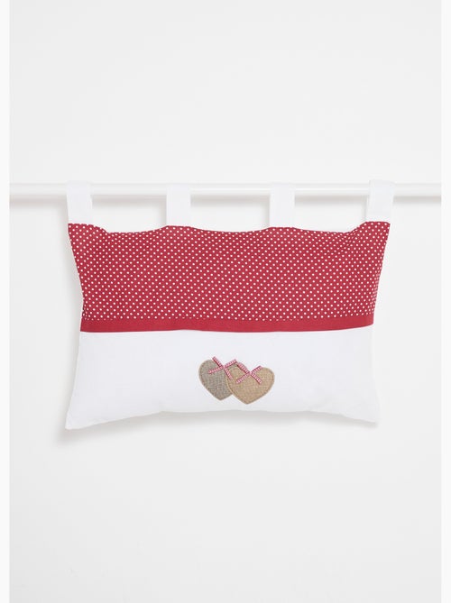 Coussin pour tête de lit, c¿urs et pois - AFIBEL - Kiabi Coussin pour tête de lit, c¿urs et pois - AFIBEL - Kiabi