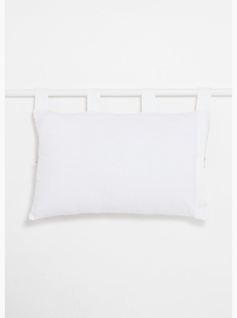 Coussin pour tête de lit, thème naturel - AFIBEL Ecru - Kiabi