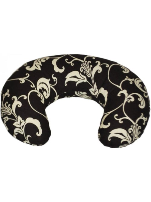 Coussin pre post natal petite d'allaitement appui tête dessin floral sombre - Kiabi