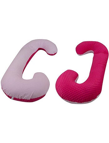 Coussin pre post natal usages multiples à carreaux