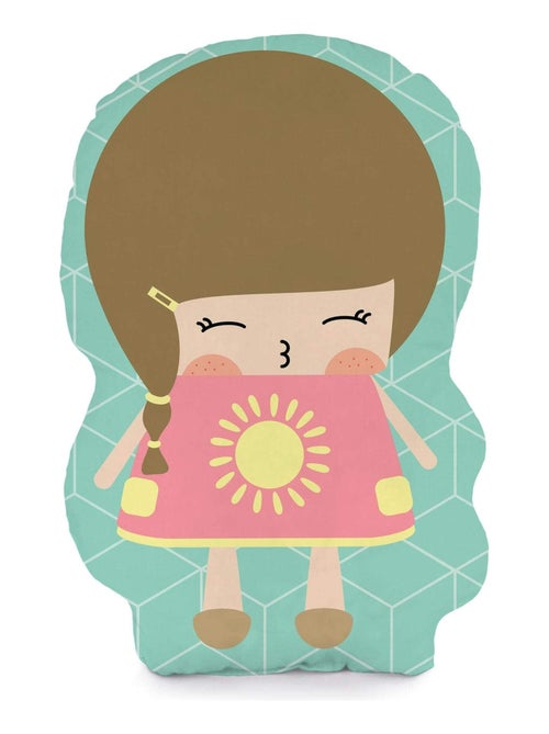 Coussin Rainbow "Happyfriday" - Kiabi