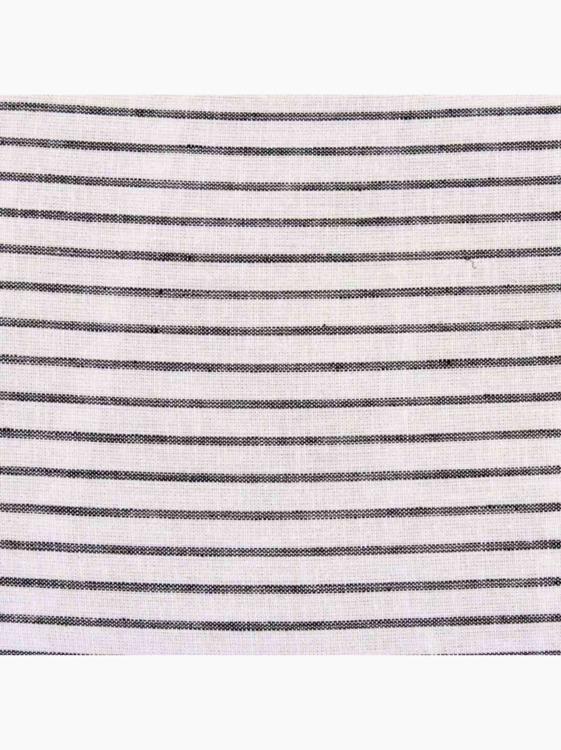 Coussin rayé 30x50cm Blanc - Kiabi