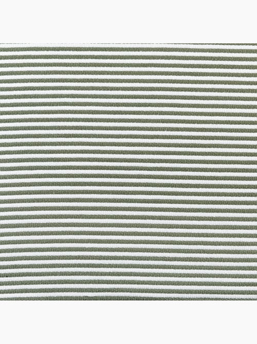 Coussin rayé à pompons - Kiabi