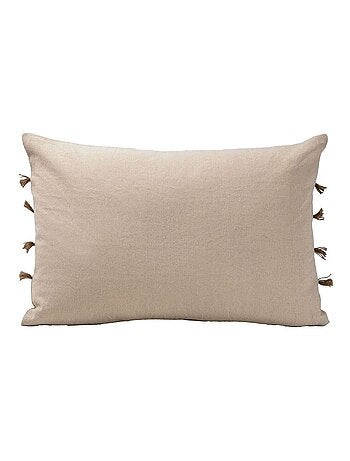 Coussin rayé jute EKO 40X60