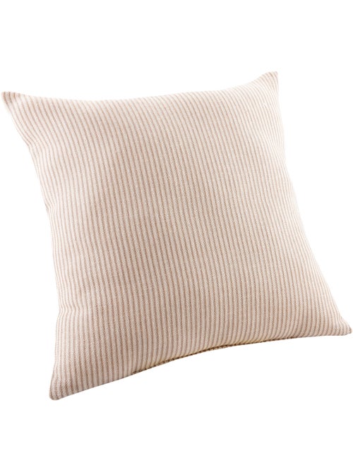 Coussin rayé style bord de mer - Kiabi