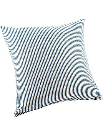 Coussin rayé style bord de mer