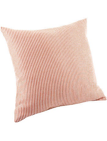 Coussin rayé style bord de mer