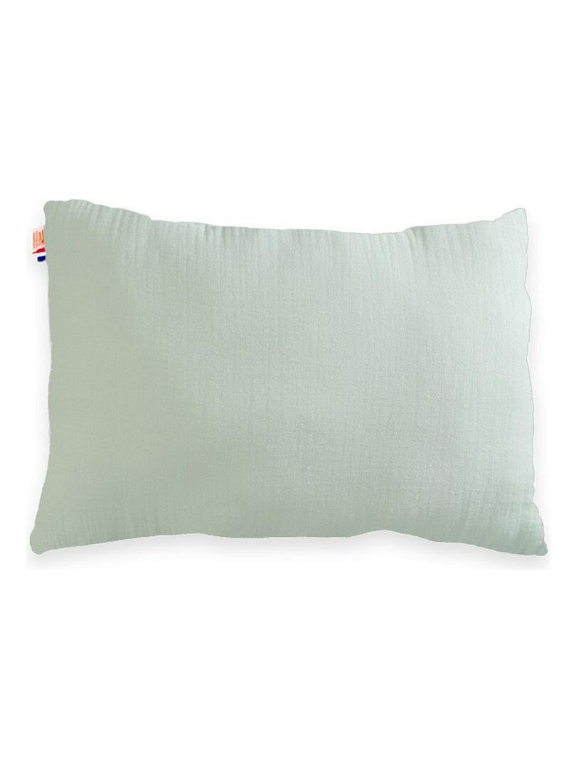 Coussin Rectangle En Coton Bio Vert Vert - Kiabi