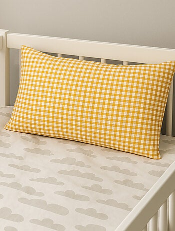 Coussin Rectangle En Coton Bio Vichy