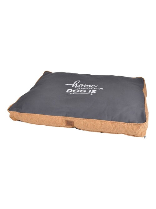 Coussin rectangle en liège et polyester pour chien - Kiabi