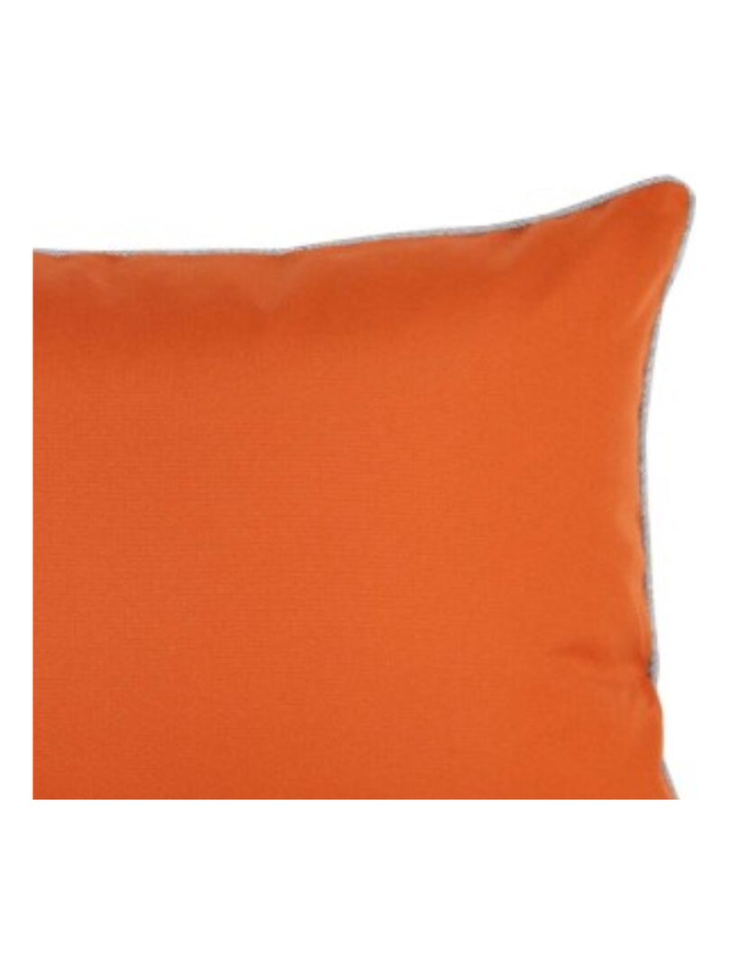 Coussin Orange Rectangulaire (Housse uniquement)