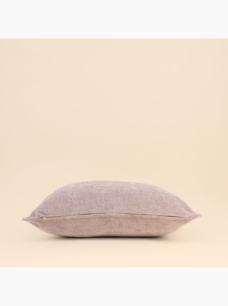 Coussin rectangulaire 30x50cm en tissu Rose - Kiabi