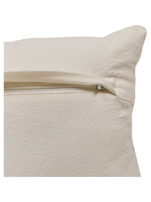 Coussin rectangulaire à motif tissé - Kiabi