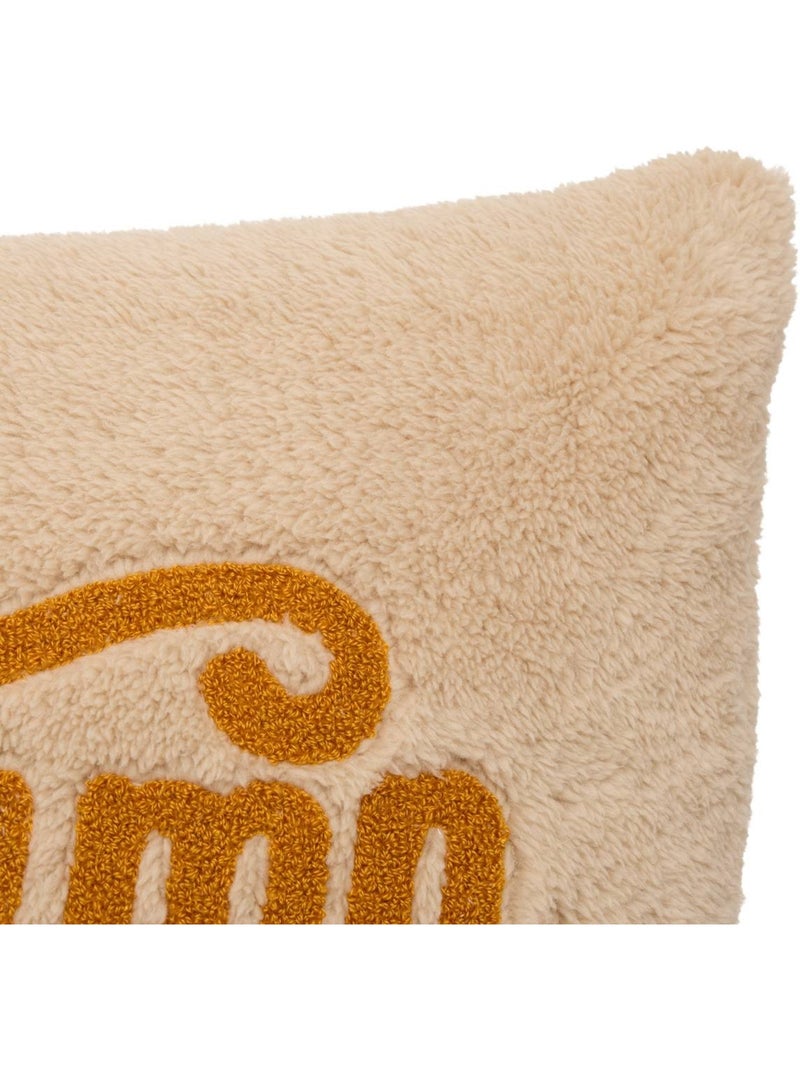 Coussin rectangulaire AUTOMNE Blanc - Kiabi