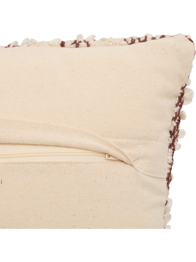 Coussin rectangulaire BERYL Marron - Kiabi