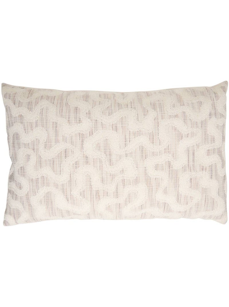 Coussin rectangulaire betima Blanc - Kiabi