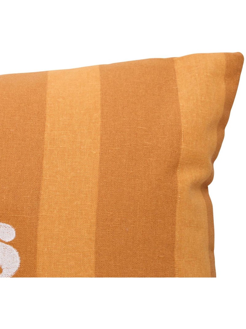 Coussin rectangulaire BICHETTE Ocre - Kiabi