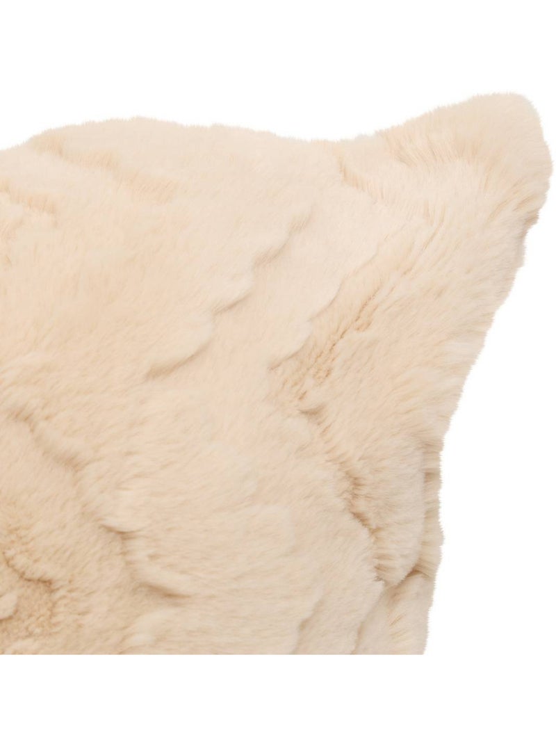 Coussin rectangulaire effet fausse fourrure nalia Lin - Kiabi