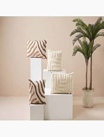 Coussin rectangulaire en coton HAWKI