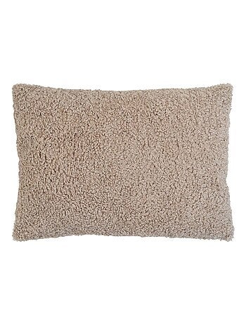 Coussin rectangulaire en polyester bouclé - House Nordic