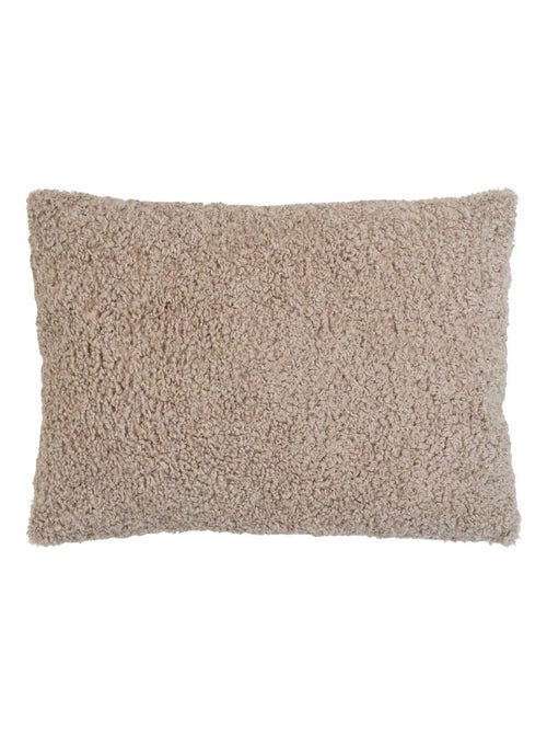 Coussin rectangulaire en polyester bouclé - House Nordic - Kiabi